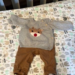 Cute Christmas outfit for baby boy